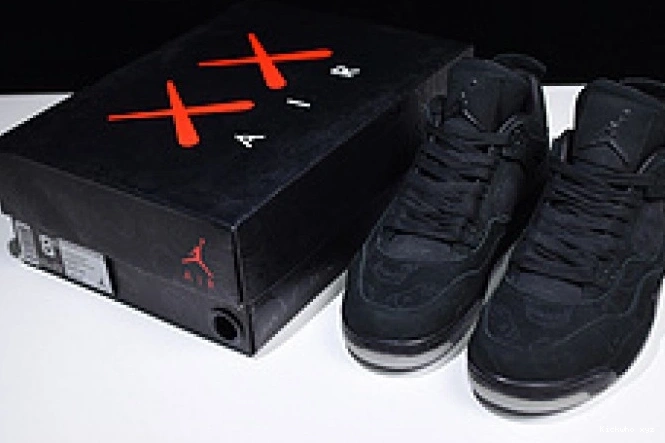 001 Nike 930155 retro Jordan black kaws Air 4 0529